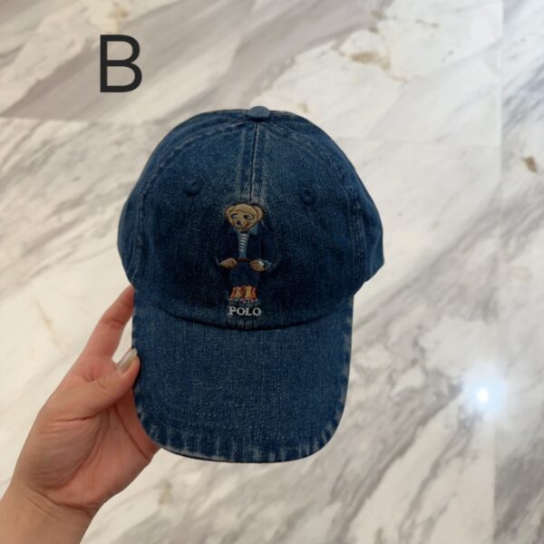 ⁦כובע ג'ינס של פולו ראלף לורן⁩ – תמונה ⁦2⁩